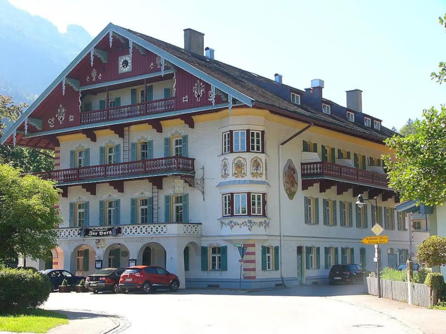 Ferienwohnung Im Burghotel Aschau im Chiemgau Eksteriør bilde